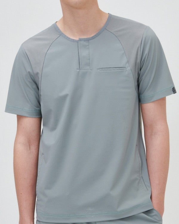 Scrub Top Round Neck Men gamonmedical