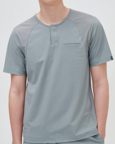 Scrub Top Round Neck Men gamonmedical