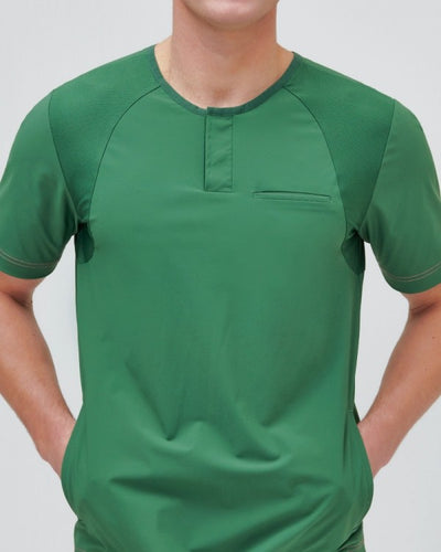 Scrub Top Round Neck Men gamonmedical