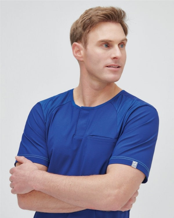 Scrub Top Round Neck Men gamonmedical