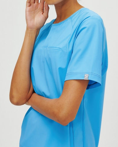 Scrub Top Round Neck Women gamonmedical