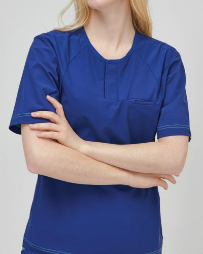 Scrub Top Round Neck Women gamonmedical