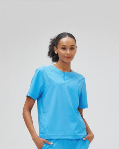 Scrub Top Round Neck Women gamonmedical