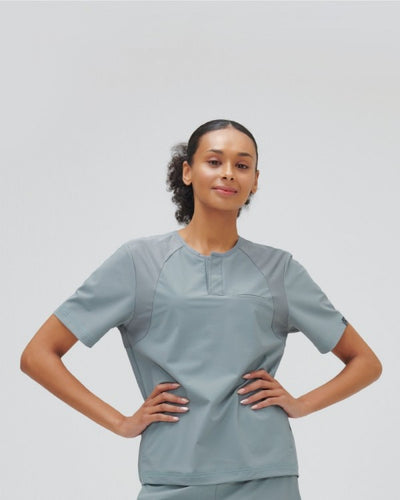 Scrub Top Round Neck Women gamonmedical