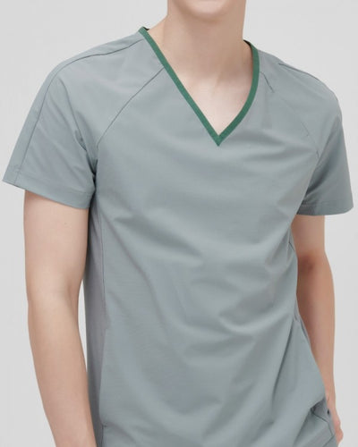 Scrub Top V Neck Men gamonmedical