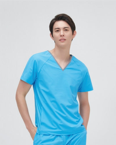 Scrub Top V Neck Men gamonmedical