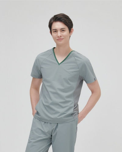 Scrub Top V Neck Men gamonmedical