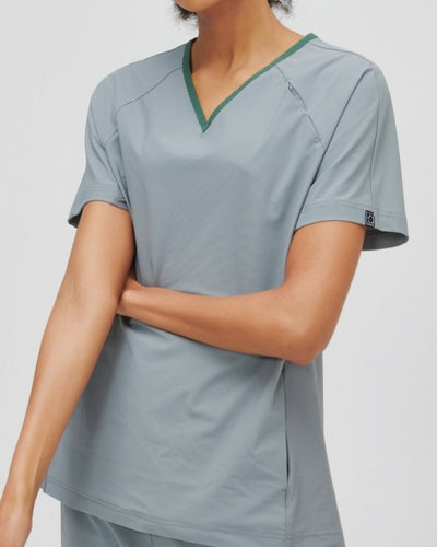 Scrub Top V Neck Women gamonmedical