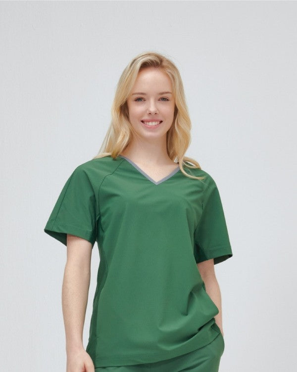Scrub Top V Neck Women gamonmedical
