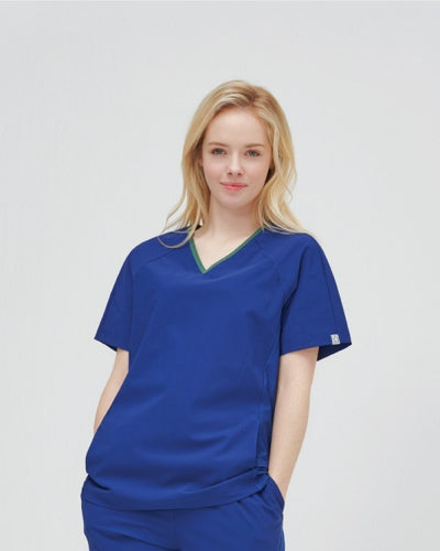 Scrub Top V Neck Women gamonmedical