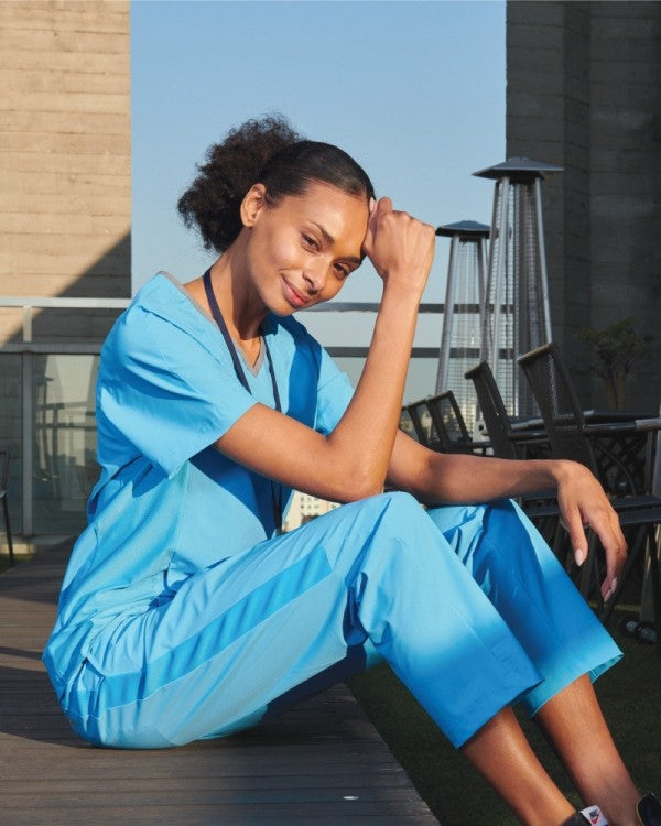 Scrub Top V Neck Women gamonmedical