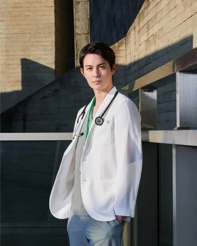 Lab Coat Tailored Fit Men gamonmedical