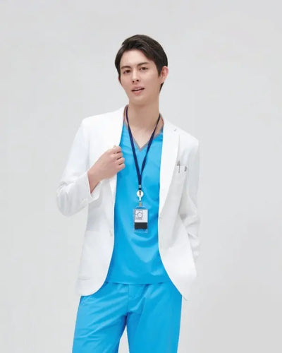 Lab Coat Tailored Fit Men gamonmedical