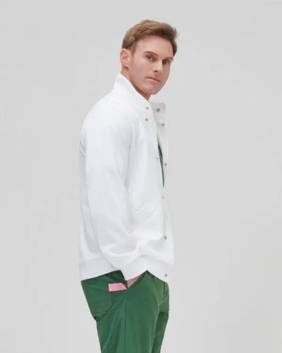 Lab Coat Zip Up Men gamonmedical