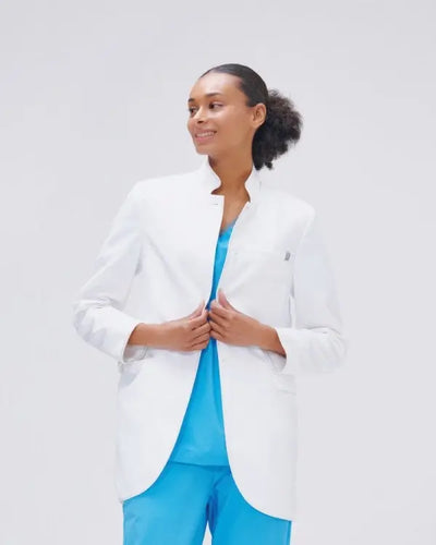 Lap Coat Standing Colar Women gamonmedical