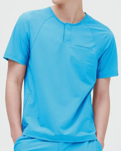 Scrub Top Round Neck Men gamonmedical