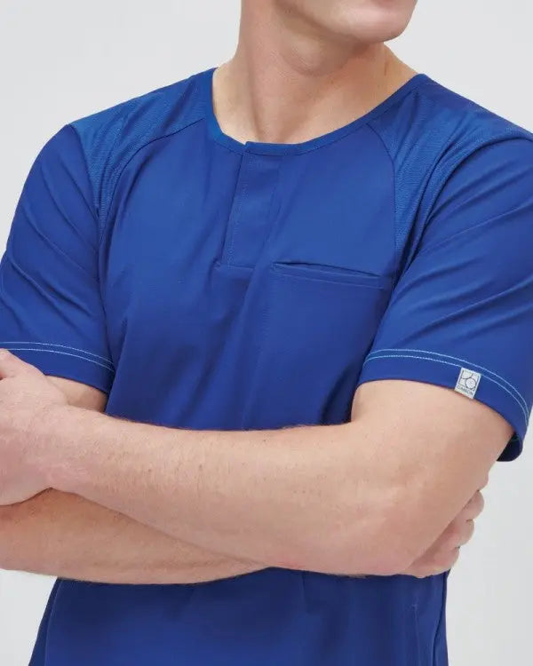 Scrub Top Round Neck Men gamonmedical